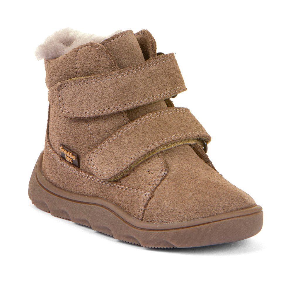 Kinder Stiefeletten - ZERU TEX FURRY BAREFOOT Beige