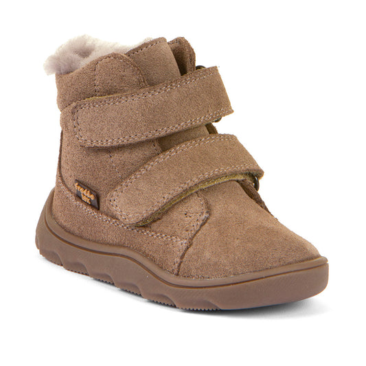 Kinder Stiefeletten - ZERU TEX FURRY BAREFOOT Beige