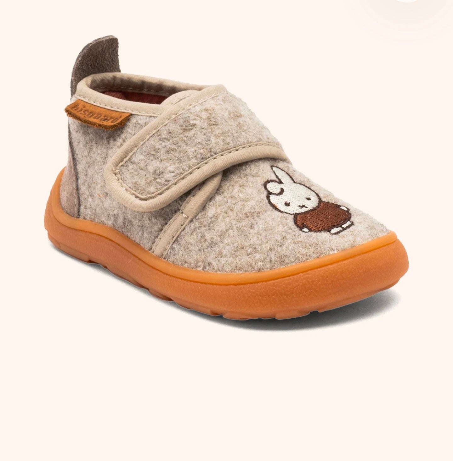 Miffy x Bisgaard Barefoot Basic Sand Hausschuhe