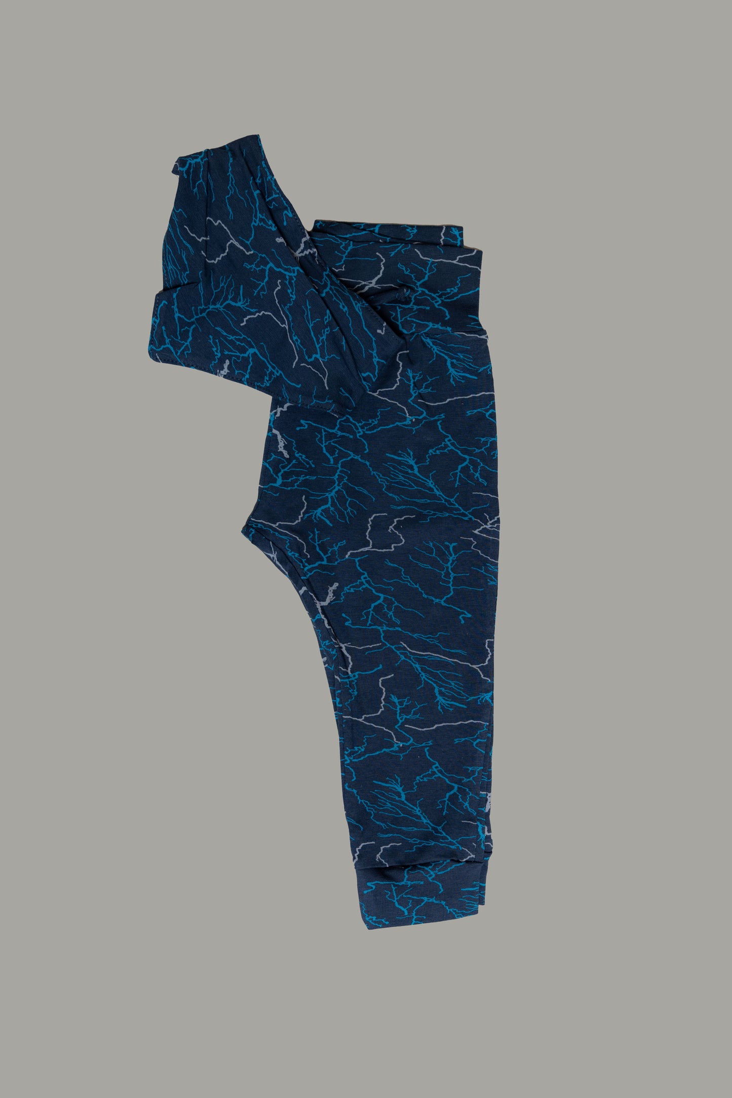 Baby Set Blau/Muster Größen 62-92