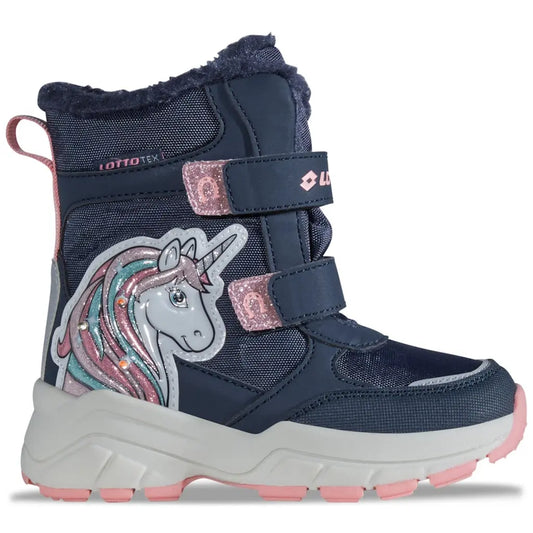 Lotto Brinka Tex K Navy Pink