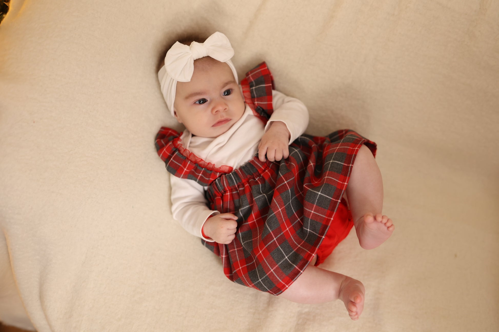 Weihnachtkleid baby