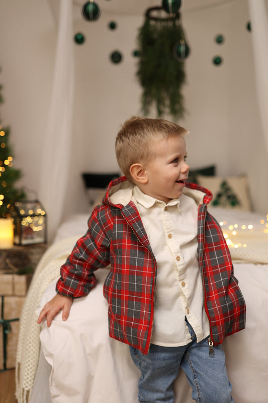 Kinder Jacke Weihnachten