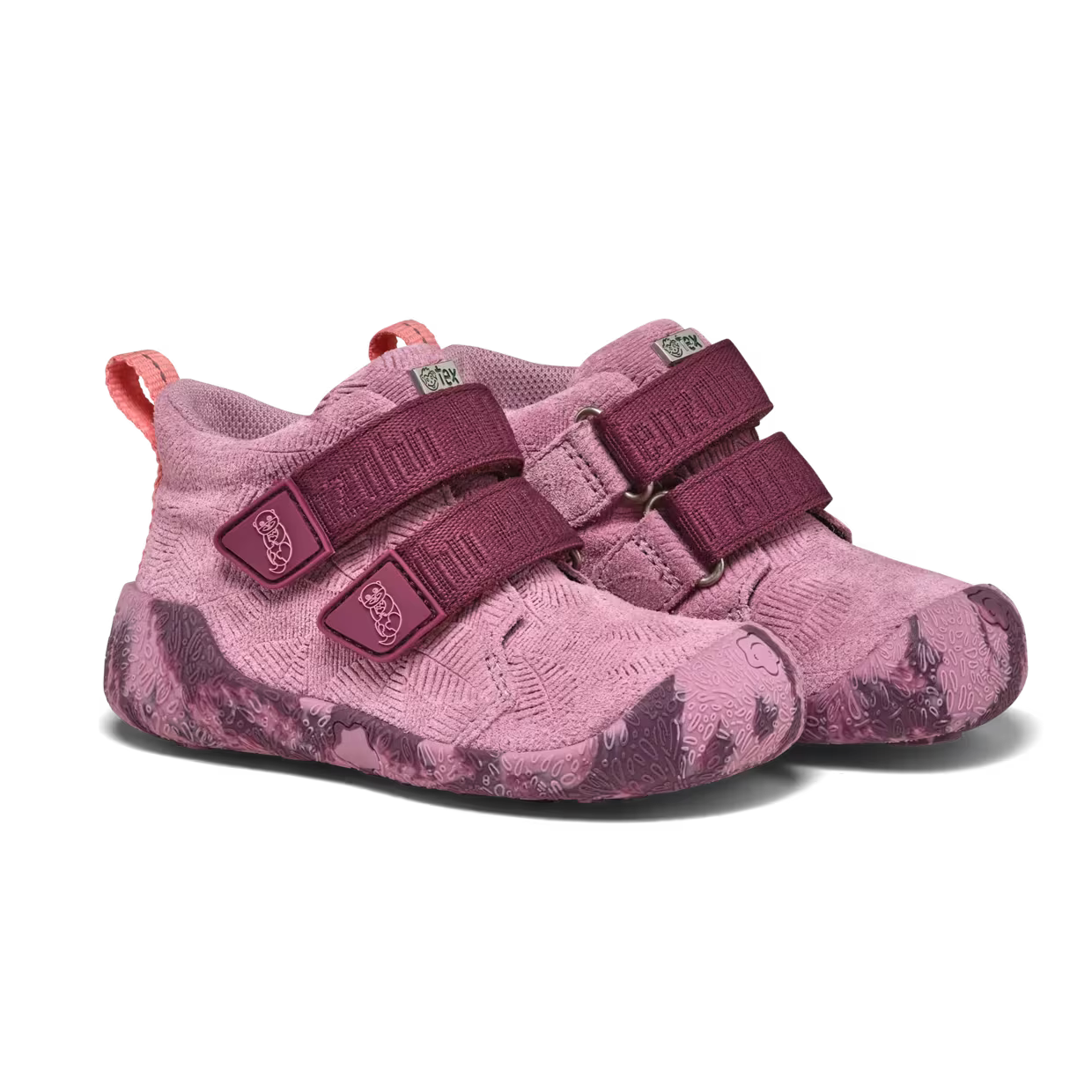 Affenzahn Prewalker Lowboot Leather Talky Otter Rose