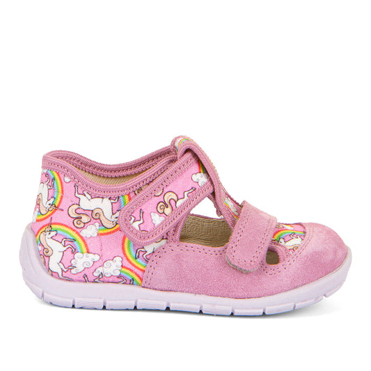 Classic Slippers White Pink