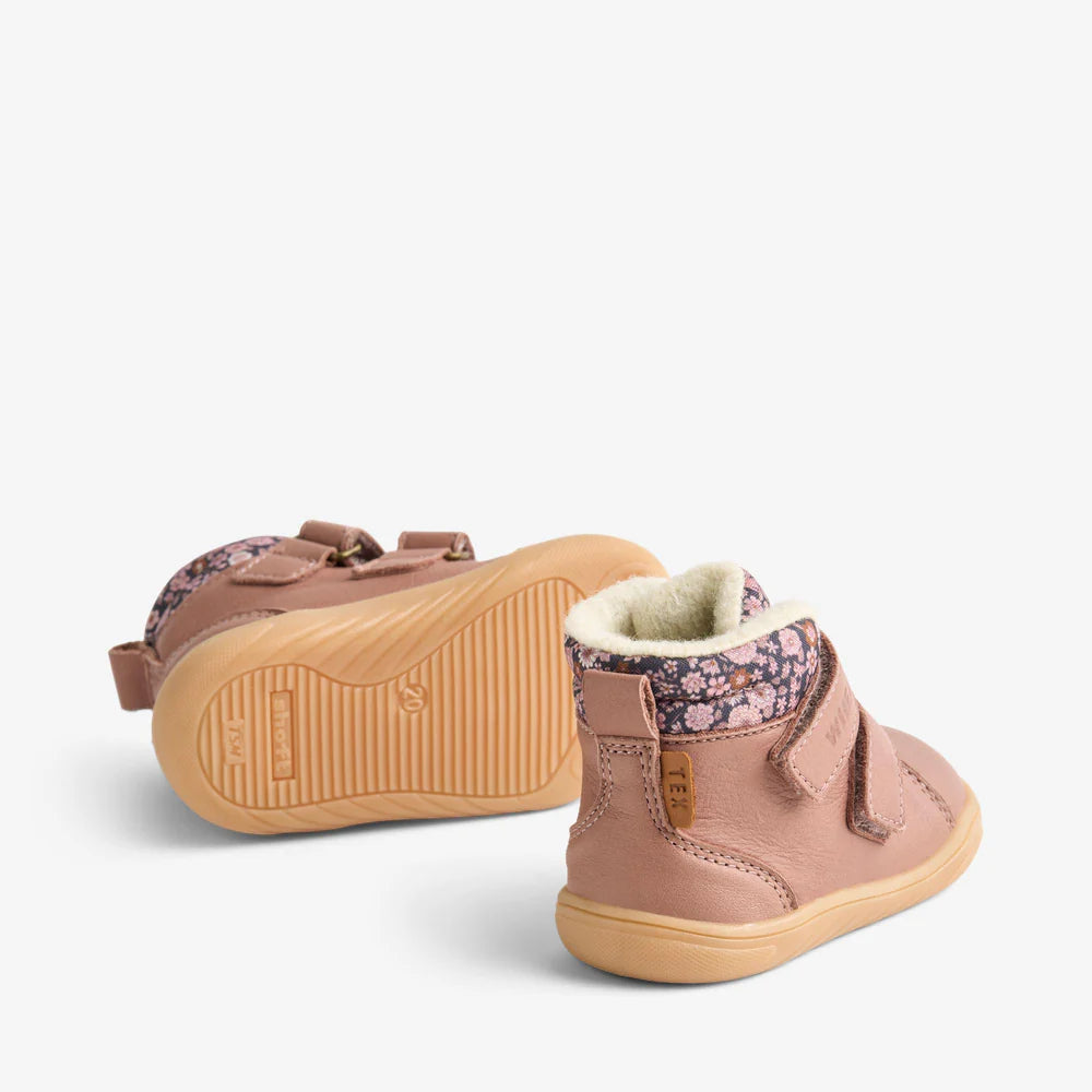 Wheat Barefoot winterboot tex Sixan old rose