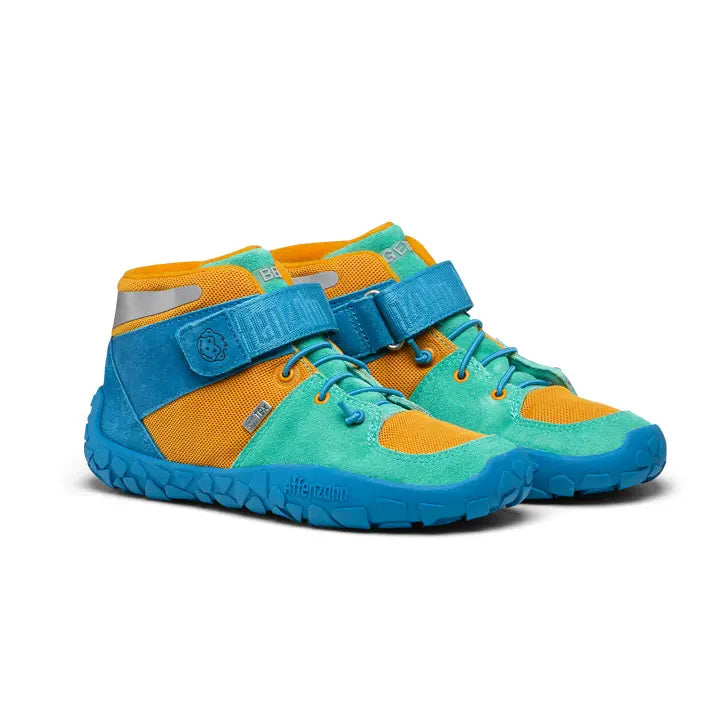 Affenzahn Midboot Leather Dreamer Lagoonblue