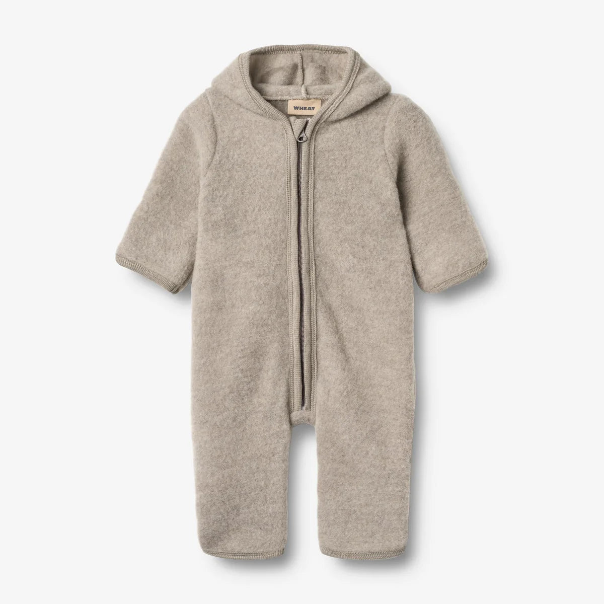 Wheat Wool Fleece Suit Ata