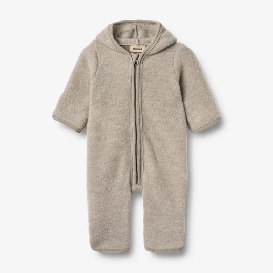 Wheat Wool Fleece Suit Ata