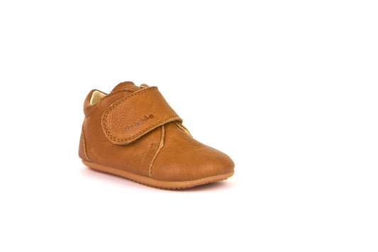 Krabbelschuhe Cognac