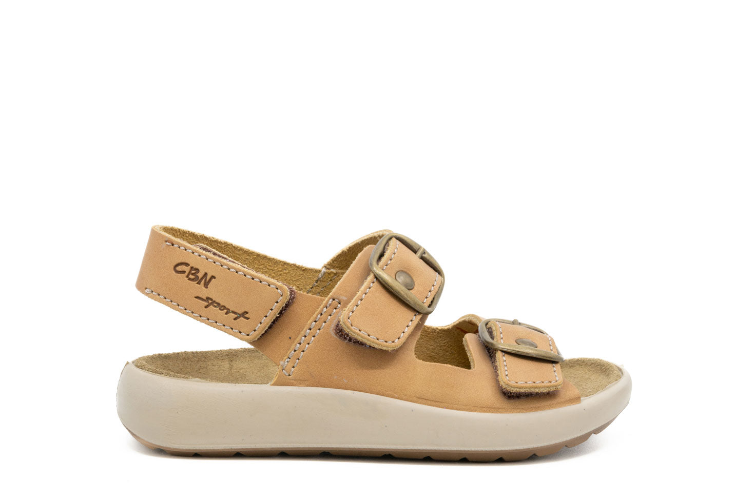 Sport Cuoio Sandalette/Memory Sohle