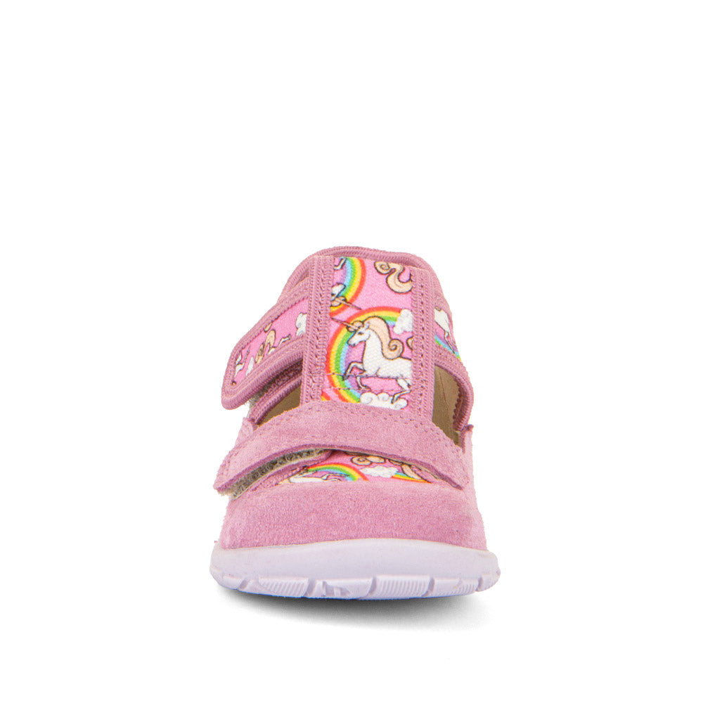 Classic Slippers White Pink