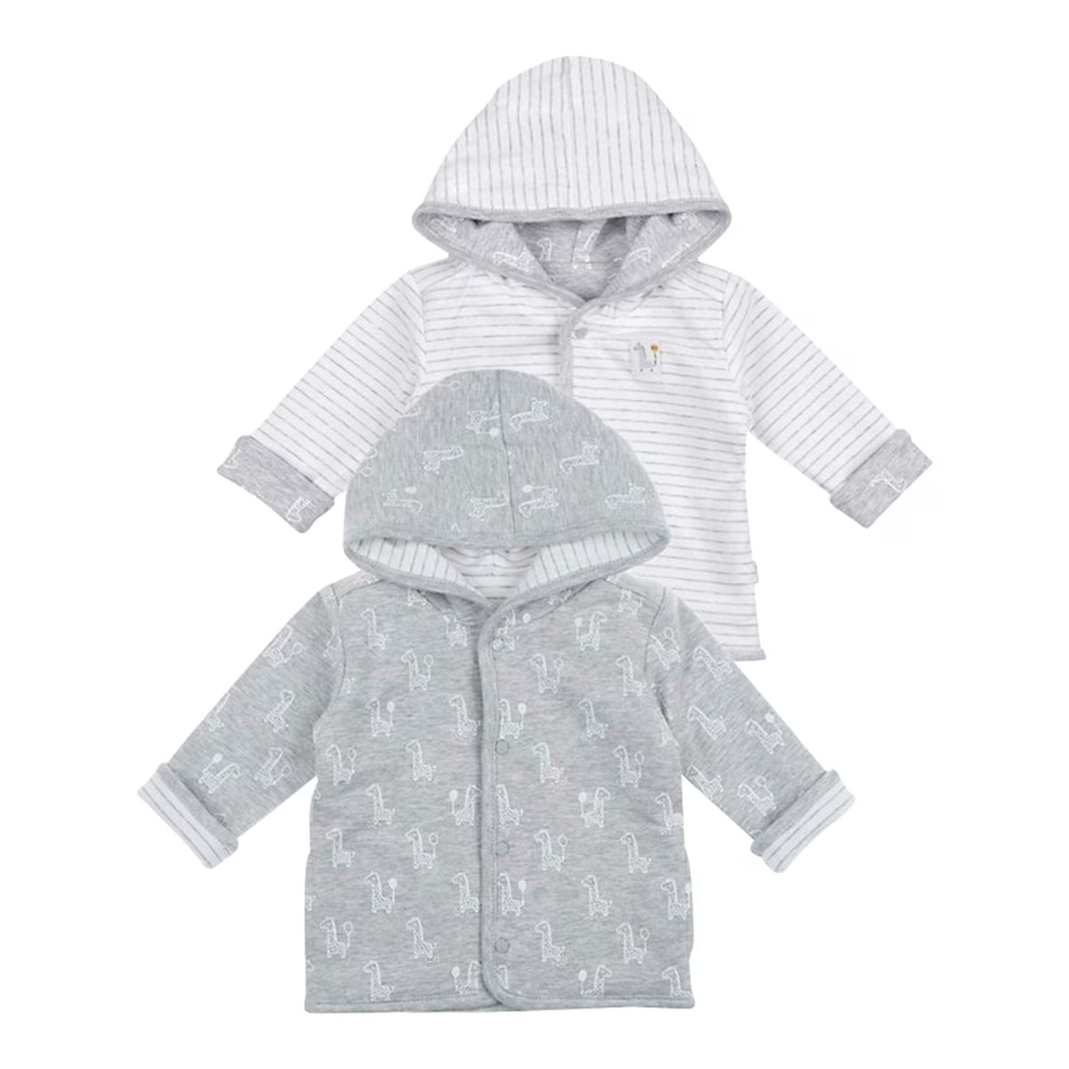 feetje Wendejacke mit Kapuze Giraffen Ringel