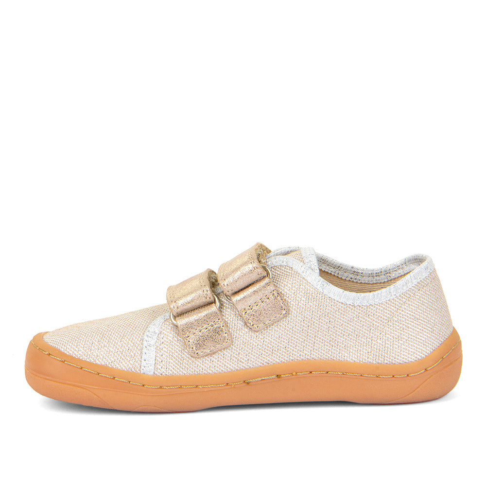 Froddo Barefoot Canvas Gold Shine