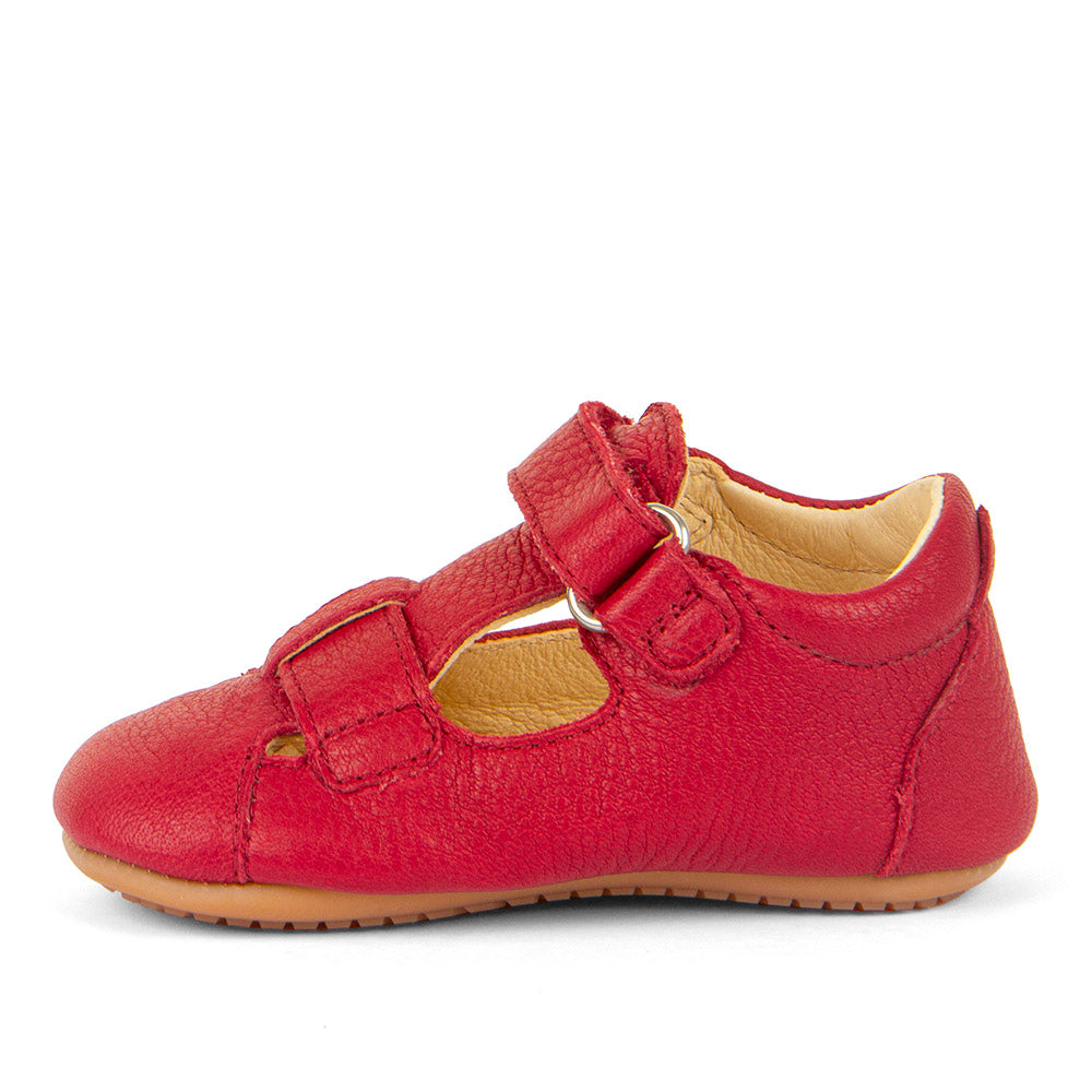 Krabbel Sandalen /Hausschuhe Rot