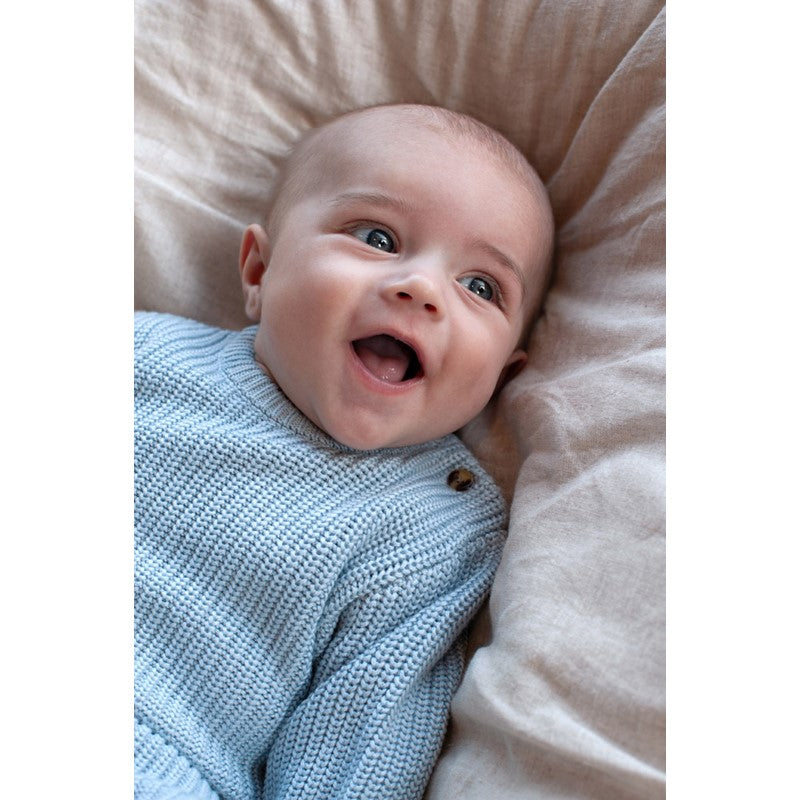 feetje Sweater gestrickt - The Magic is in You blau