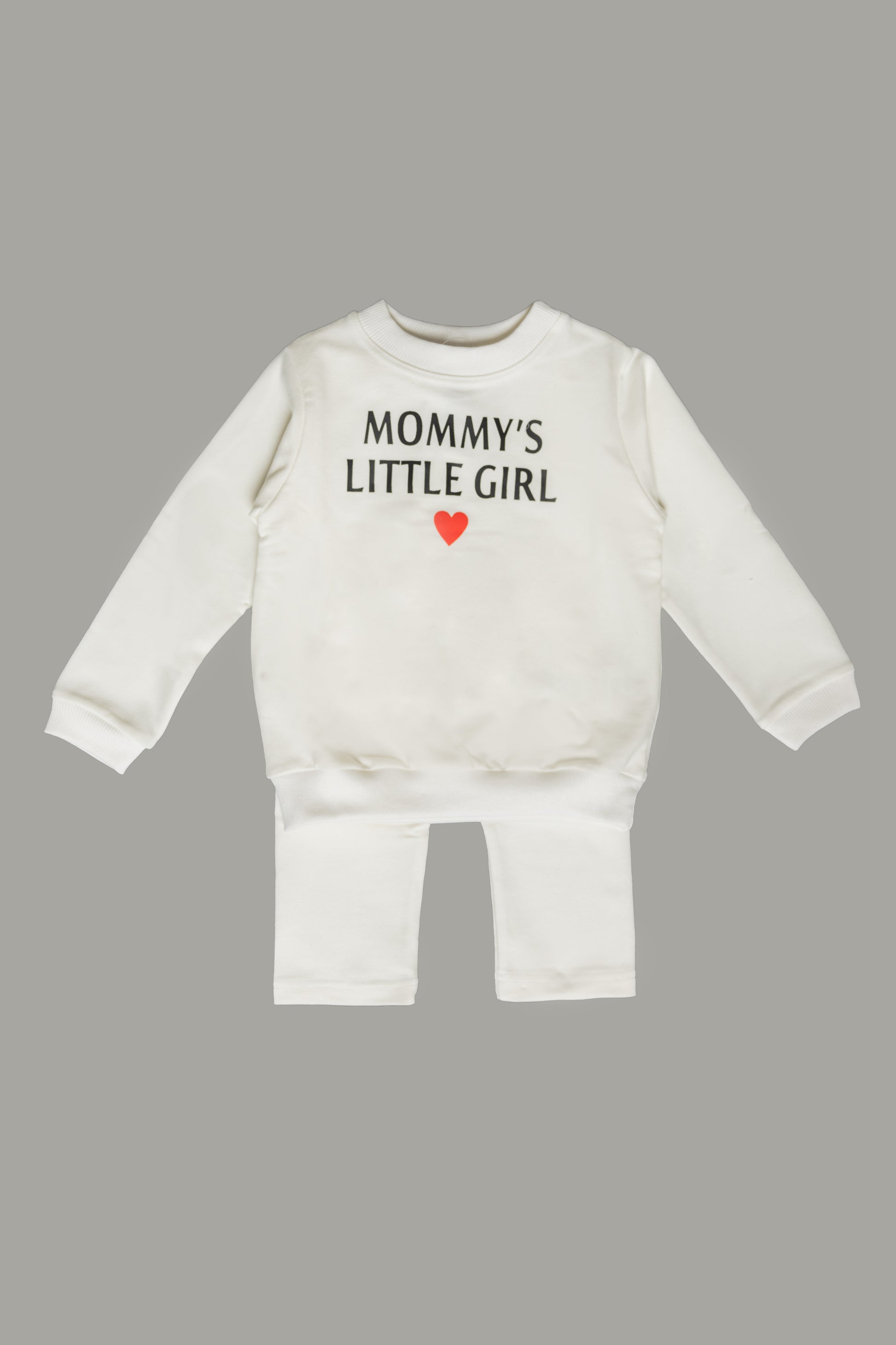 MOMMY's little GIRL weiß Größen 128