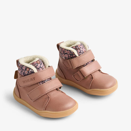 Wheat Barefoot winterboot tex Sixan old rose