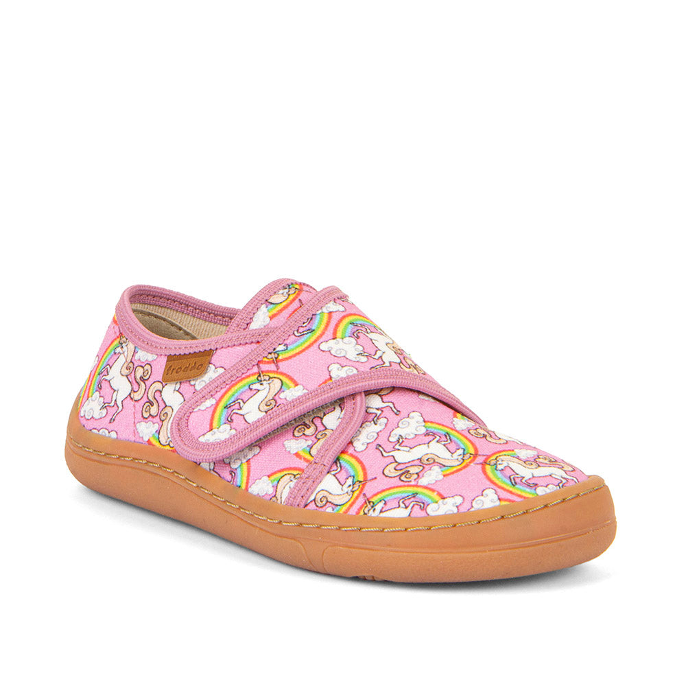 Froddo Barefoot Slippers White/Pink