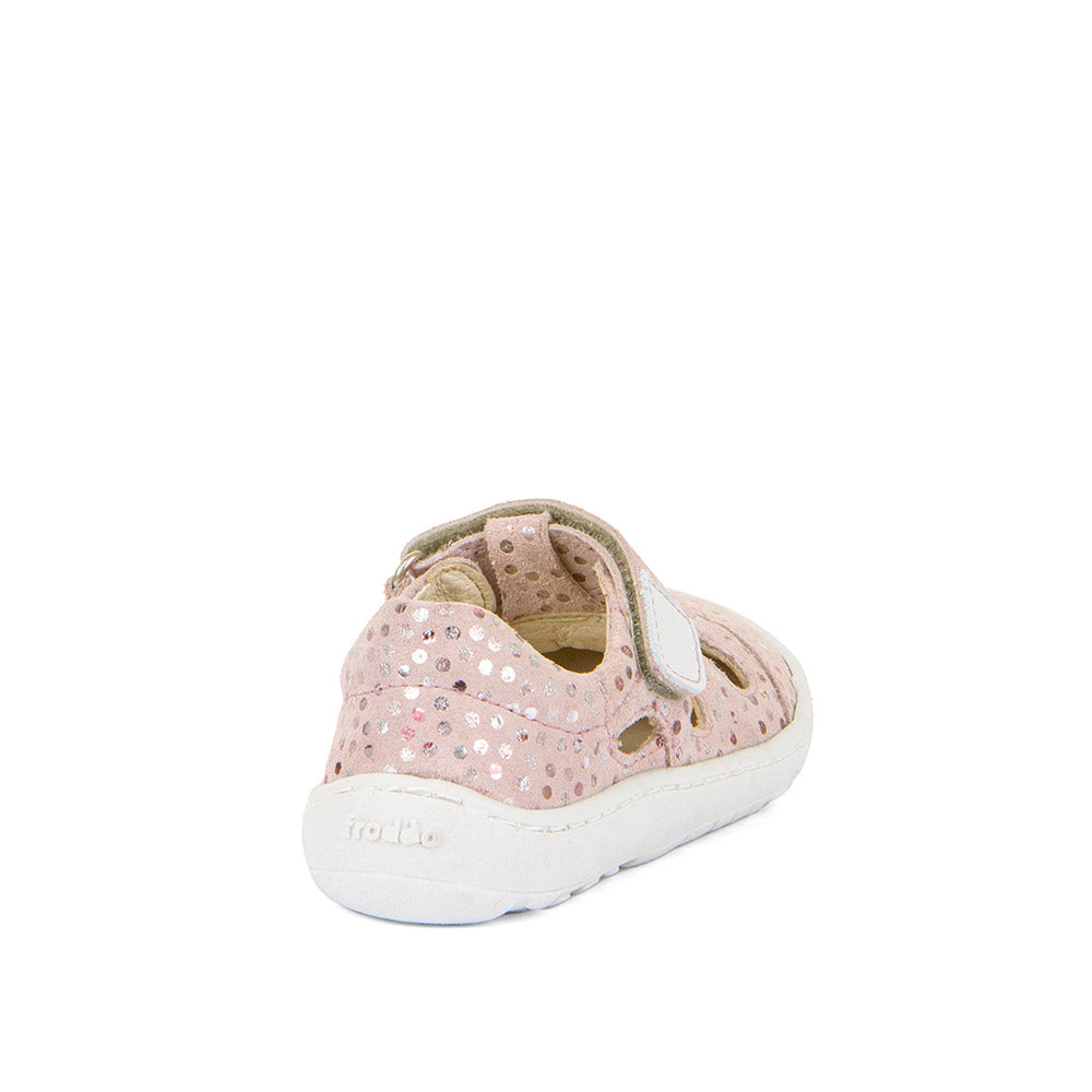 Barefoot Froddo Elastic sandal Pink+