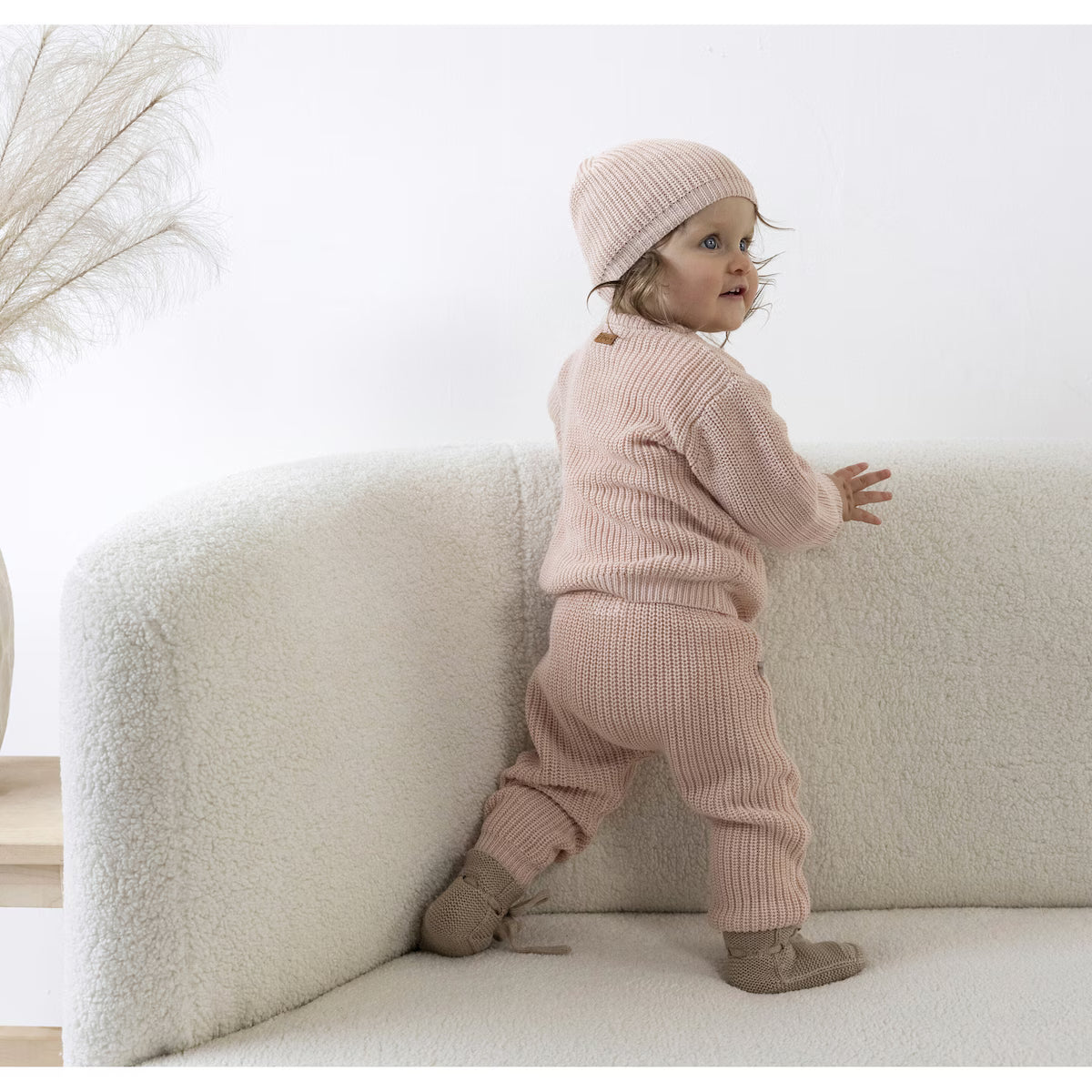 feetje Strickhose Rosa