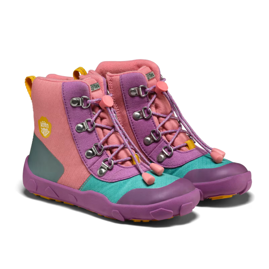 Affenzahn Mid Boot Vegan Discovy Owl Rose