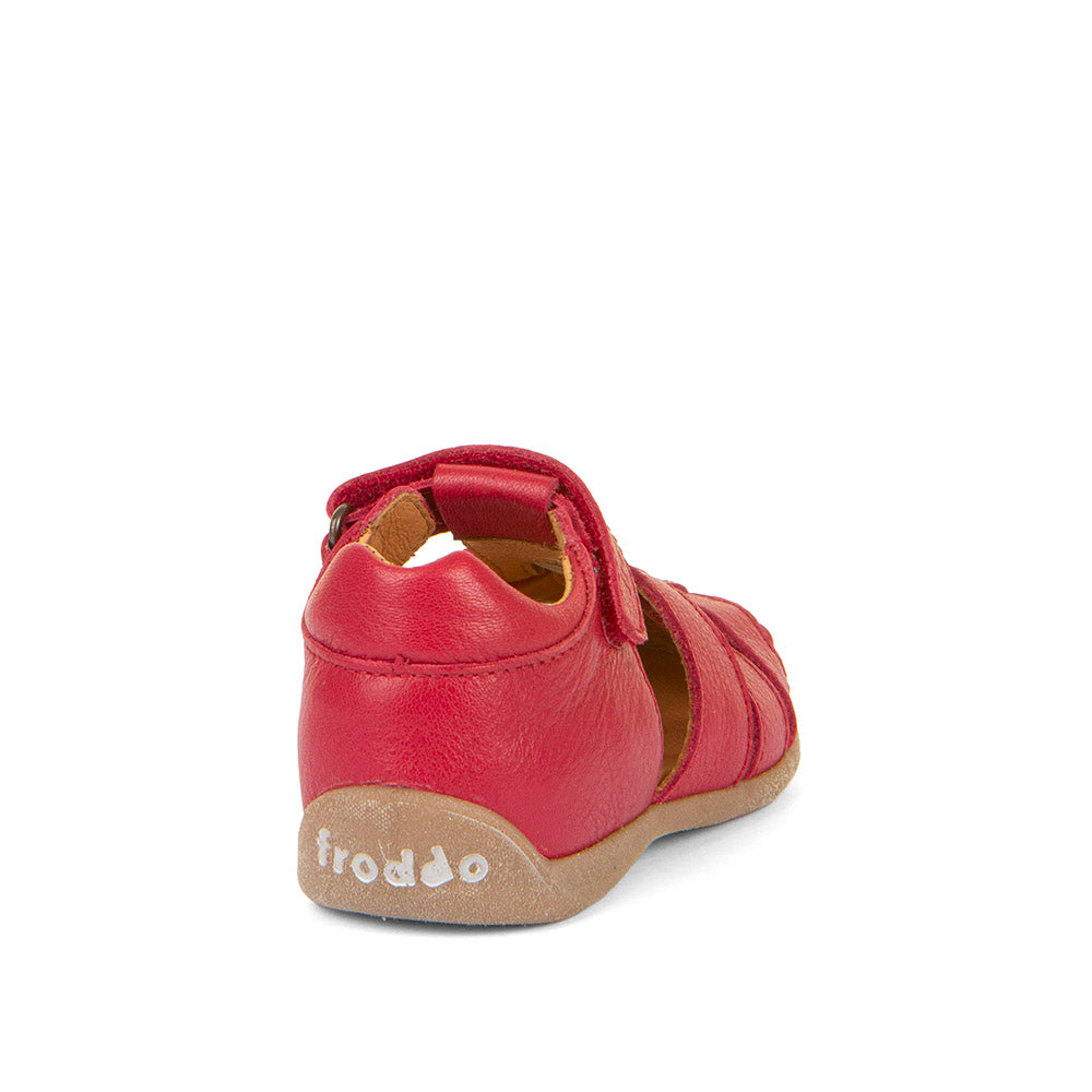 Carte Unisex Red sandal - Lauflernschuh