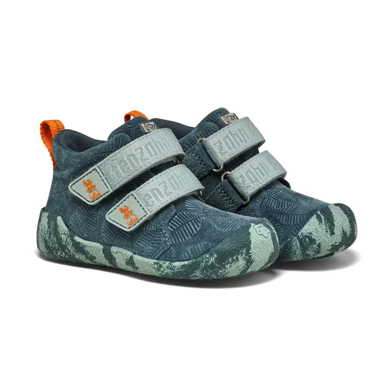 Affenzahn Prewalker Lowboot Leather Talky Bunny Petrol