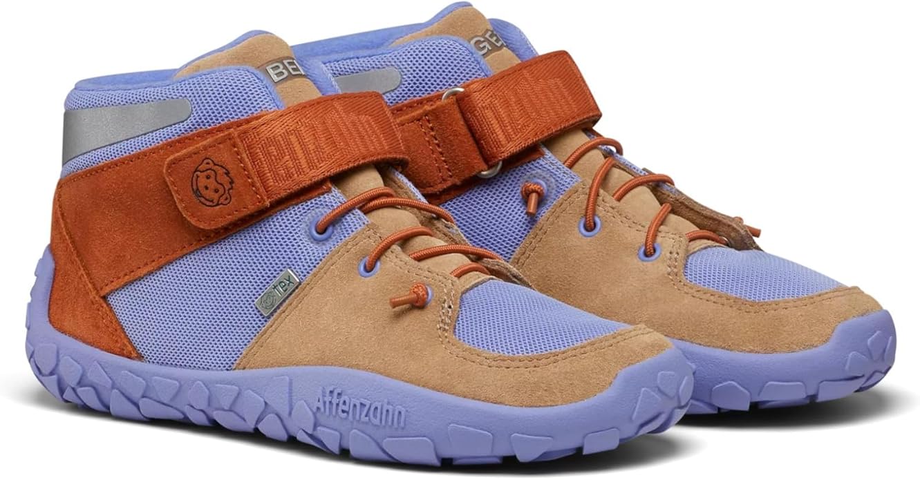 Affenzahn Wintersneaker Midboot Leather Dreamer Plumblue