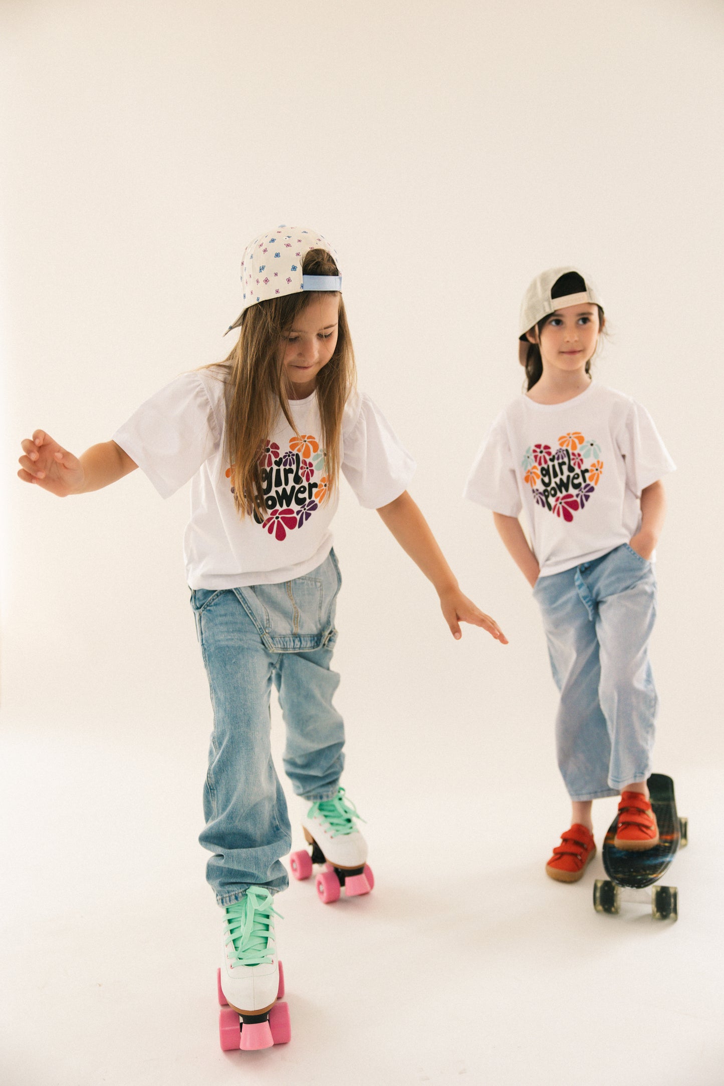 Girl Power T-Shirt Weiß