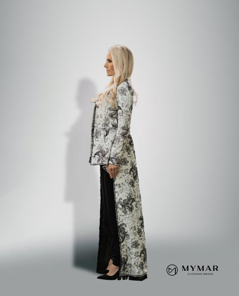 MYMAR Italy Design Mode - Mantel aus Wolle