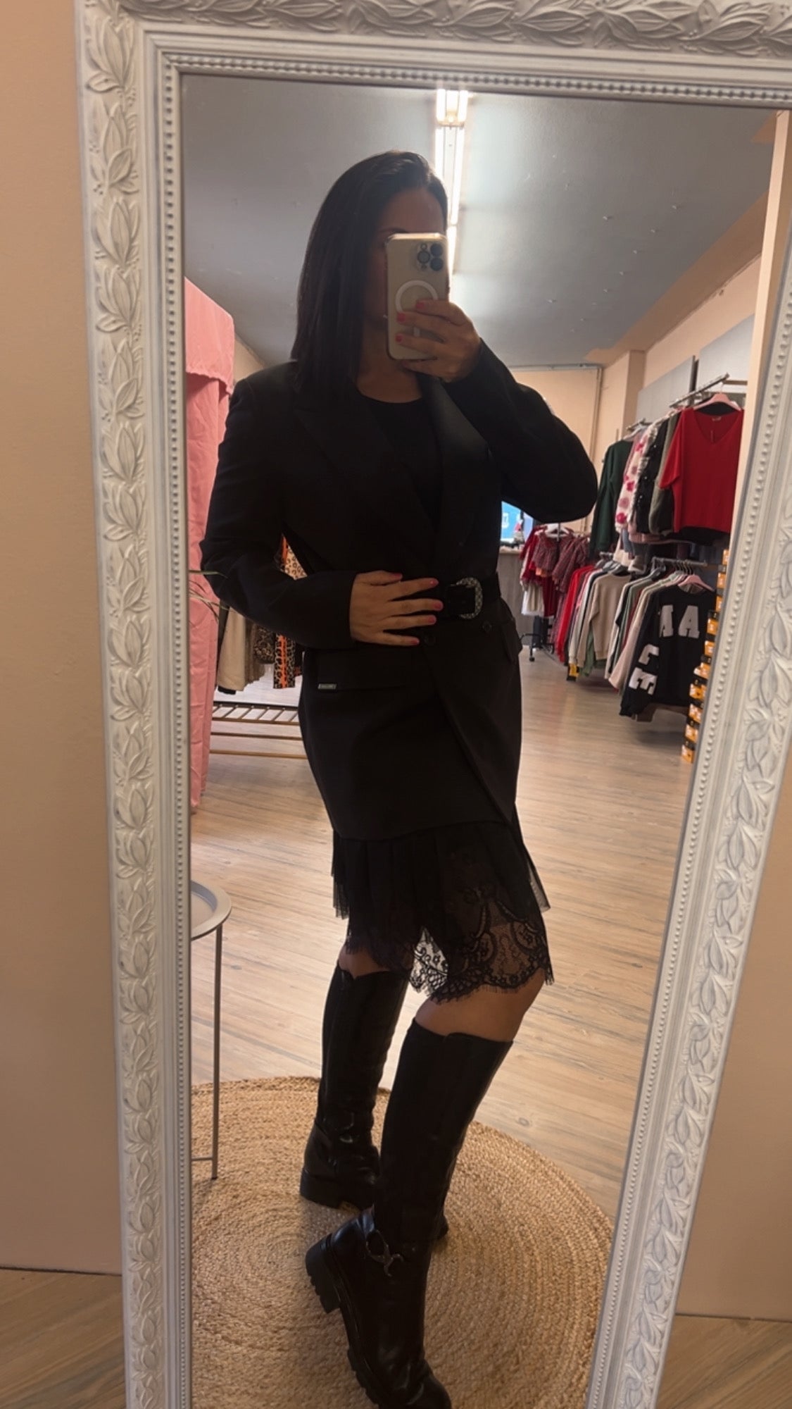 Just Woman Kleid Schwarz