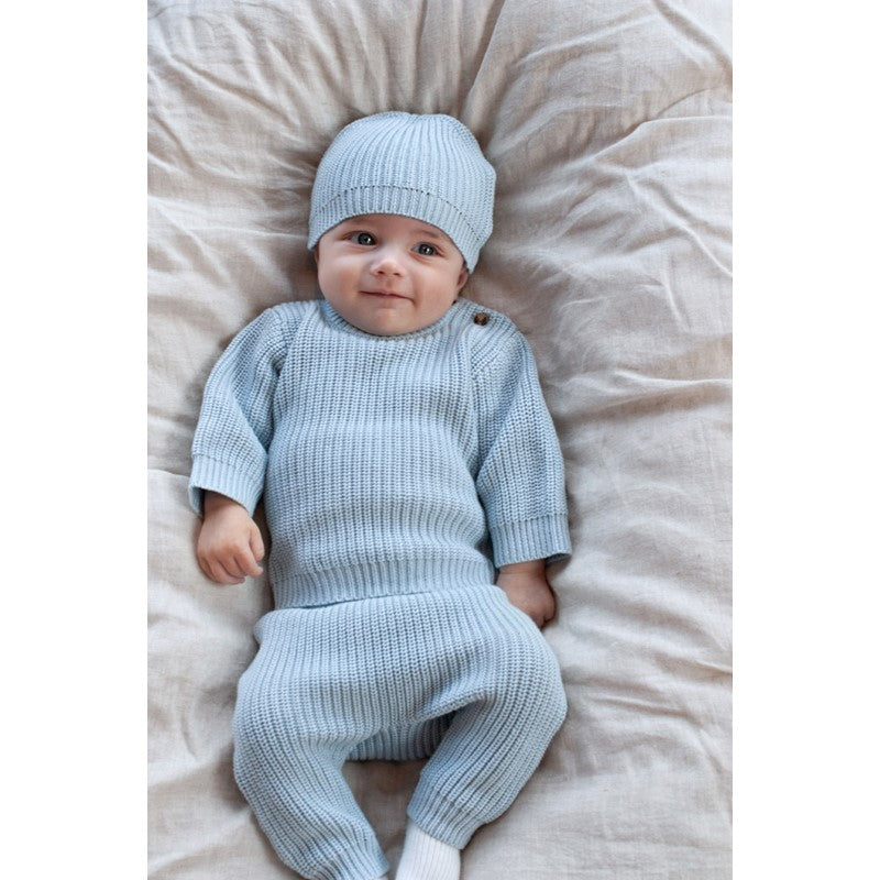 feetje Strickhose - The Magic is in You blau