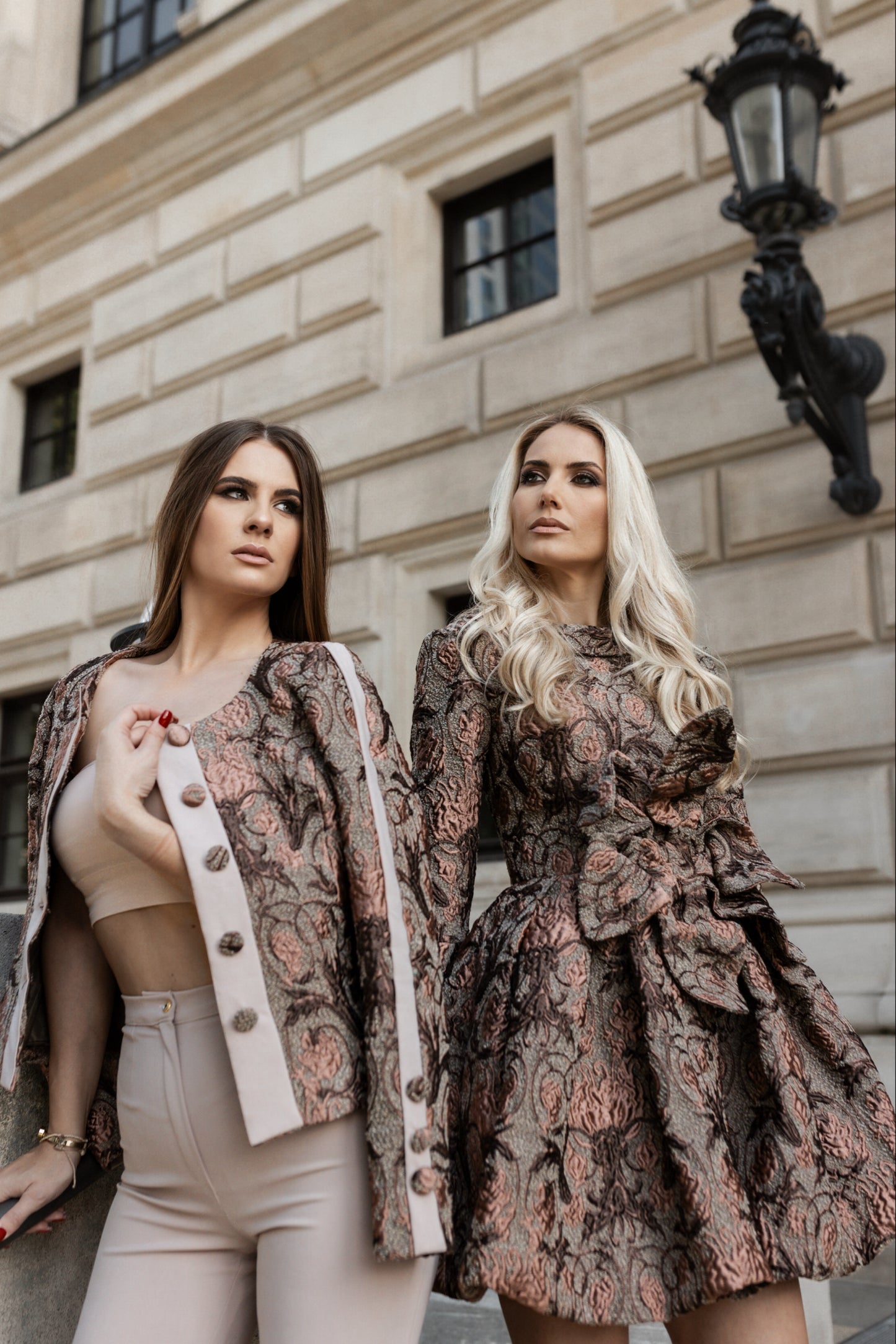 MYMAR Deisgn Mode - Blazer Blumen Unikat