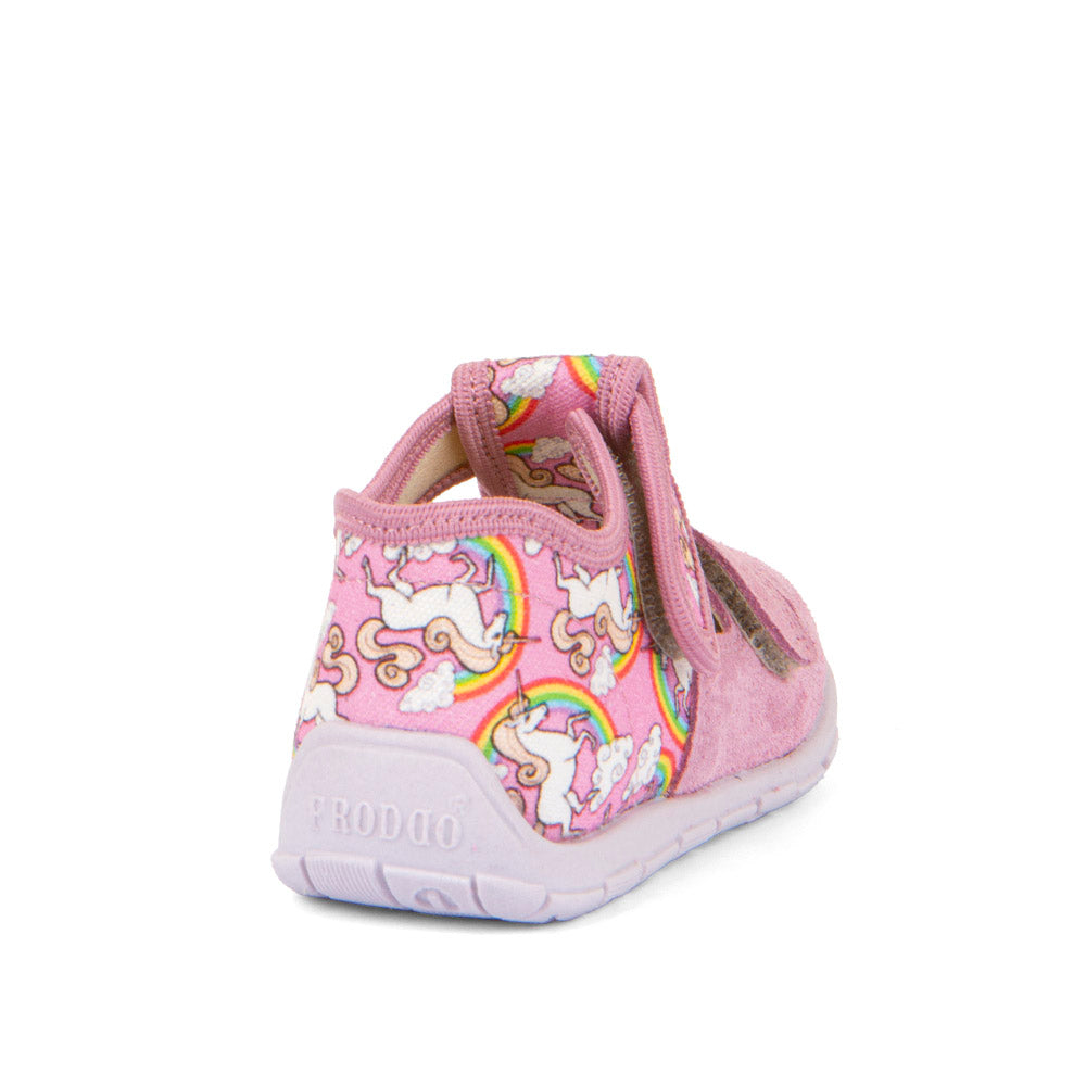 Classic Slippers White Pink