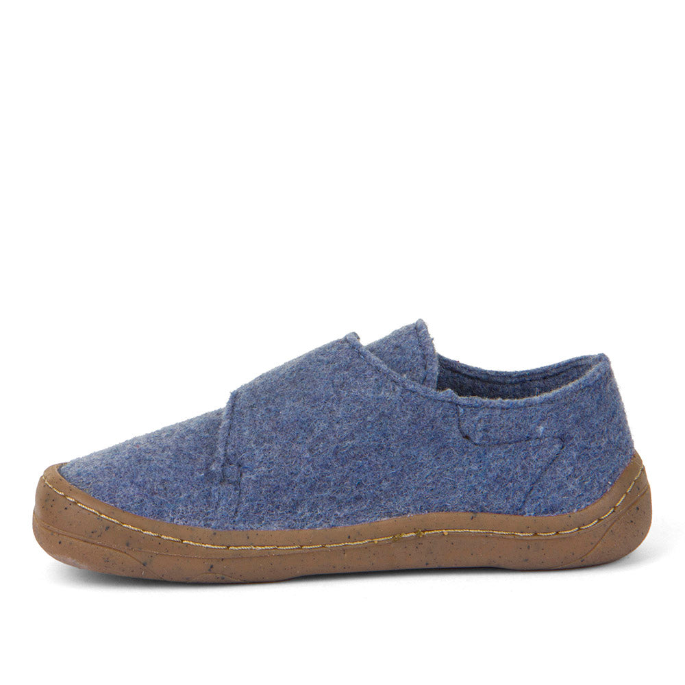 Froddo Hausschuhe-Barefoot Wooly Slipers Denim