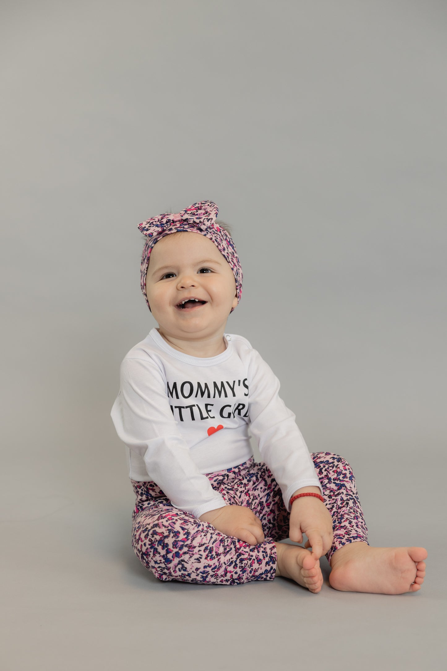 MOMMY's little GIRL weiß Größen 128