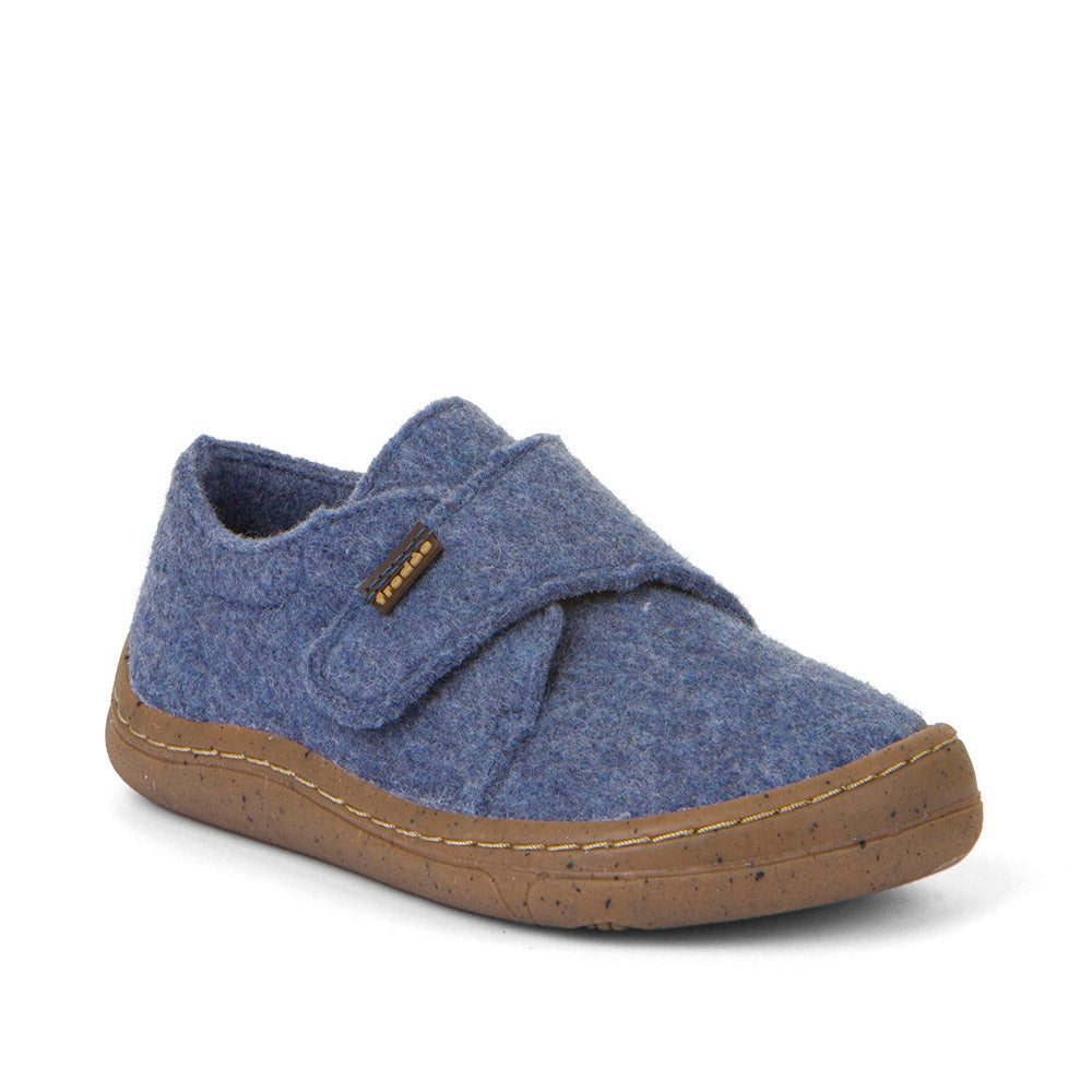 Froddo Hausschuhe-Barefoot Wooly Slipers Denim