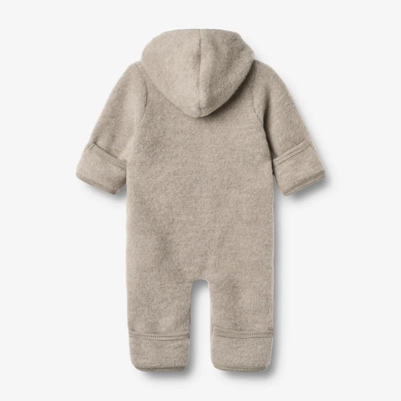 Wheat Wool Fleece Suit Ata