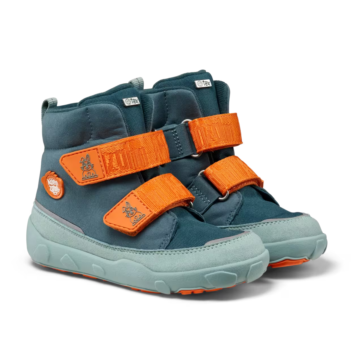Affenzahn Mid Boot Vegan Comfy Bunny Petrol