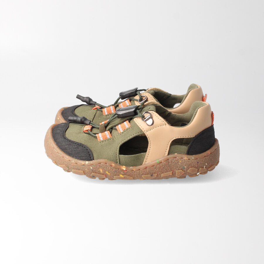 bLIFESTYLE Barfußschuh landschildkröteSTYLE in Khaki bei MINIBEB
