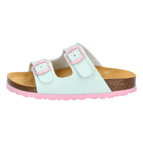 Lico Pantoffeln Bioline kids rosa/türkis