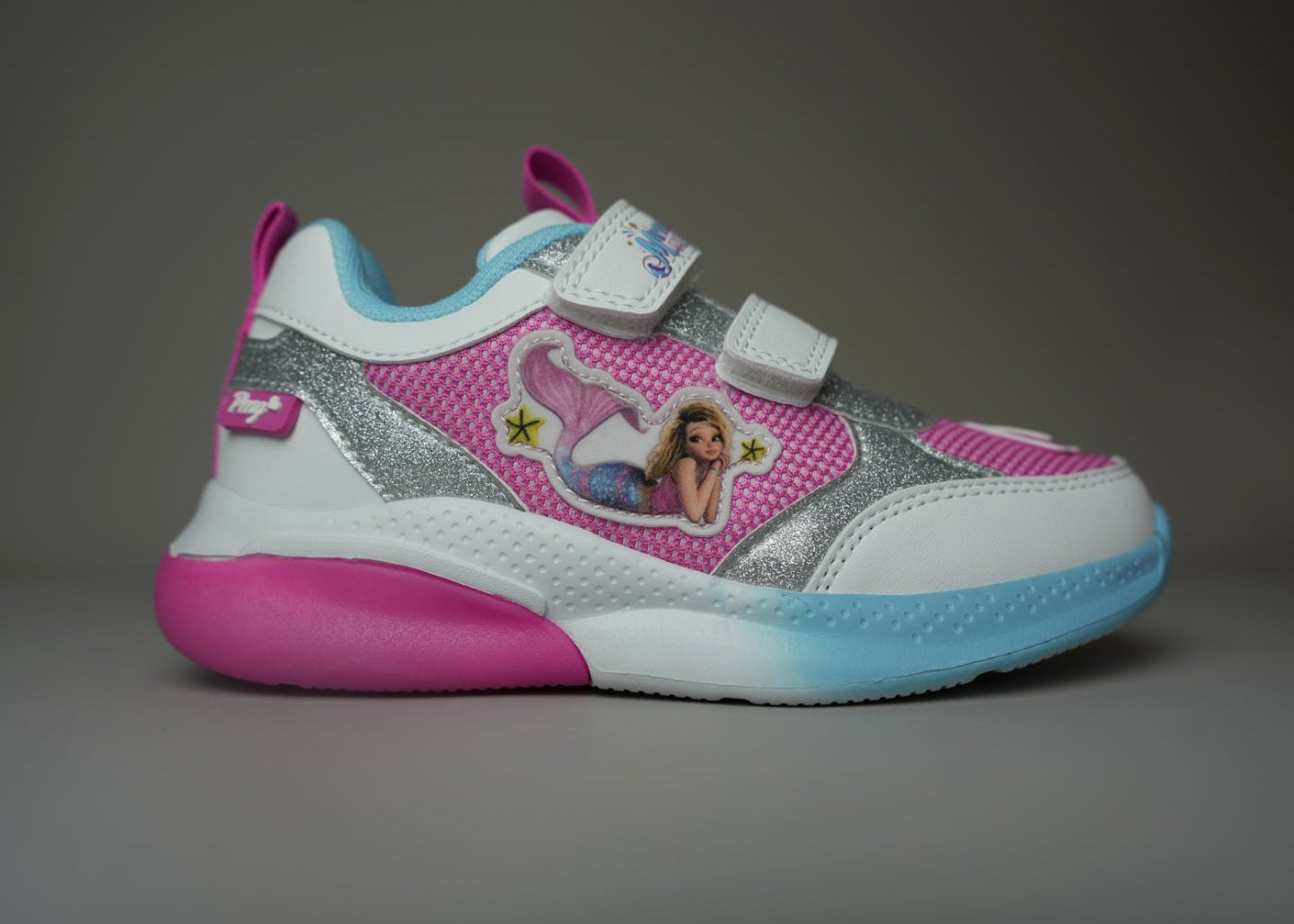 Primigi Mesh Fuxia Bianc mit Blink Effekt