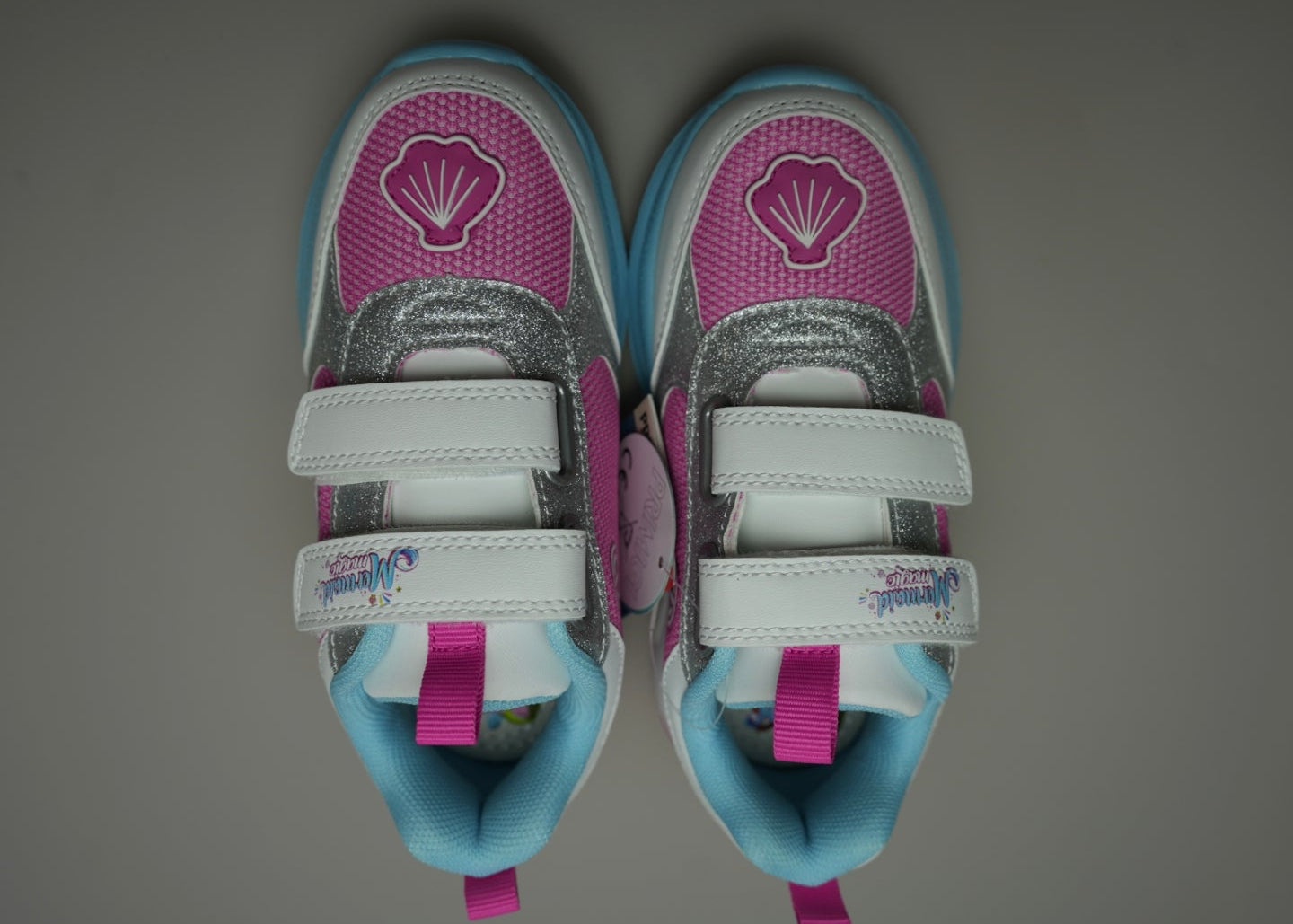 Primigi Mesh Fuxia Bianc mit Blink Effekt
