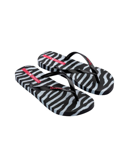 Ipanema Animal Print VII FEM Black/White/Pink