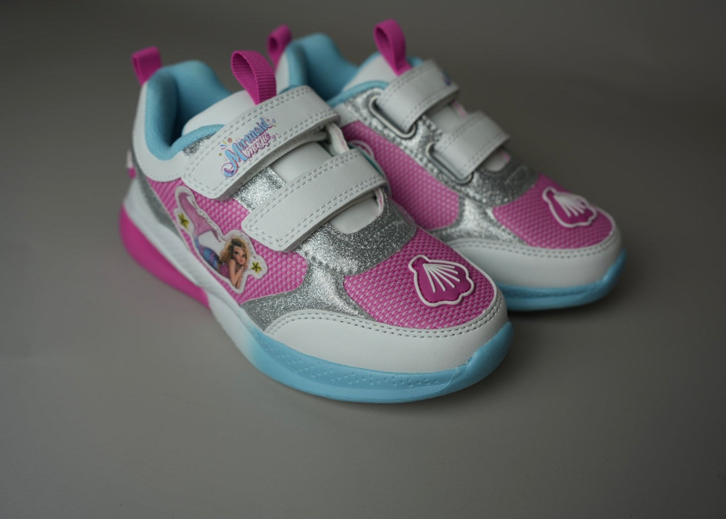 Primigi Mesh Fuxia Bianc mit Blink Effekt