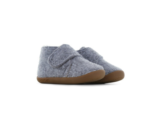 shoesme Hausschuh HS24W020-A – Grau