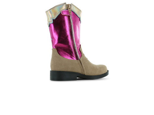shoesme Stiefel NW24W010-A – Pink Einhorn