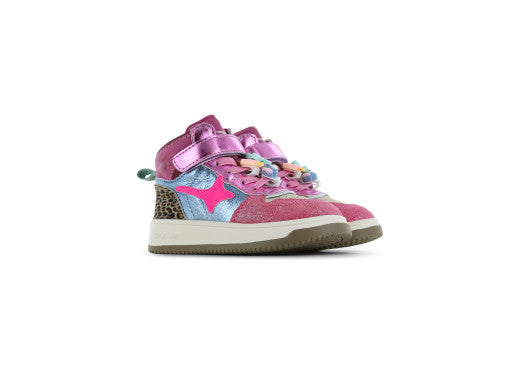 shoesme Sneaker NO25W100-E – Pink Metallic